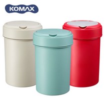 코멕스 클린 종량제 휴지통 10L 20L 베이지민트레드, 10L 민트, 1개