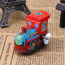 빈티지 레트로 틴토이 양철 태엽 기차 장식 소품, 본상품선택