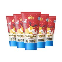 카가 무불소 유아치약 무향, 50ml, 5개입