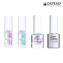 디펜드코스메틱 7day o2 산소 매니큐어 젤네일같은 고광택 네일폴리쉬 베이스코트 탑코트, 퍼플리무버