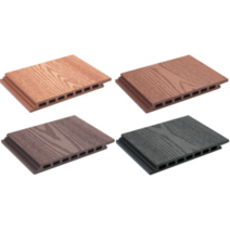 합성목재 사이딩 클립포함 (M2단가), 블랙, 14mm x 148mm x 2400mm