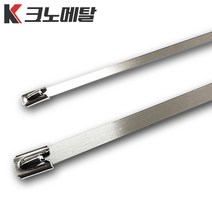 스테인리스타이 100개 케이블 스텐 레스 스틸 서스 철, 4.6 × 152mm (100개)