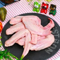 도꾸네 애견생식 수제간식 재료 오리날개 1kg 생육_(930680), 단품