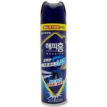 댕이몰 유한양행 ㅎrl피홈 이중분사 스피드 모기약 스프레이 550ml, 1개