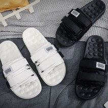 커플 슬리퍼 남여공용 스트랩 샌달 지압 조리 편한 가벼운