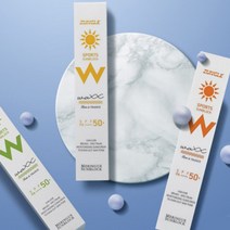 [W머랭] 프랑스 신개념 끈적임 없는 무스 선크림(SPF50+), 단품