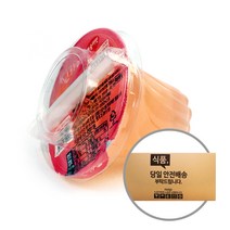 썬라이트 복숭아향 180ml 48입 디저트 1박스 간식 대용량 젤리, 1개, 8640ml