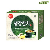 고향 생강한차 15 스틱 생강차 고려인 삼 제품 공사 몸 따뜻하게해주는차 건강 한한차탕, 고향 생강한차 15스틱