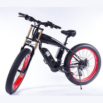 전기자전거 가벼운 클래식 산악 공장 21 속도 지방 타이어 ebike 17.5ah 리튬, 빨간색, 이십 일, 48v 1000w 13ah