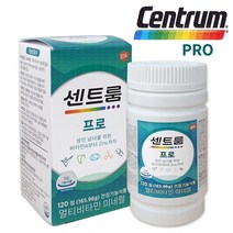 센트룸 프로 멀티비타민 미네랄, 5통+약통2개, 120정