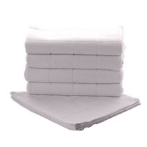 수건1번지 식당 골프장 헬스장 업소용 면 물수건 땀수건 25g 28*28cm 10매