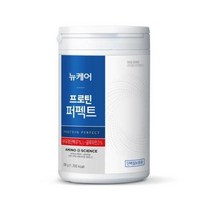 웰라이프 영양보충 대상웰라이프 뉴케어 프로틴퍼펙트 330g (원통형) 고단백 간식 노인식 영양균형식 체중조절, 19set