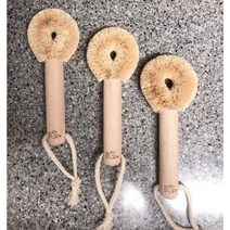 친환경 천연 야자솔 브러쉬 야자모 다용도 설거지 청소솔, 1개