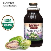 레이크우드 퓨어 노니 주스, 946ml, 1개