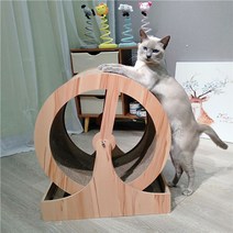 고양이 놀이터 물레방아 놀이 장난감 골판지 런닝머신운동기구, 대형73*36*70