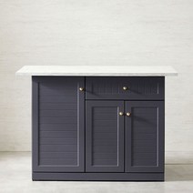 공간철학 팔레르모 바테이블 아이랜드 미니 수납 식탁 주방 조리대 아일랜드 홈바 수납장 1200, 그레이(상판화이트)_홈바1200