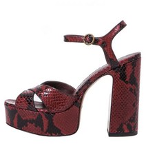 MARC JACOBS 마크제이콥스 여성 스트랩 힐 M9000865 641 - 버건디