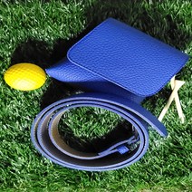 나인 탈부착벨트 고급스러운 골프패션 N1완성힙색, 파랑