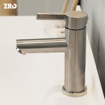 지리드 스텐 원홀 세면대 수전 ZD-5020, 1개