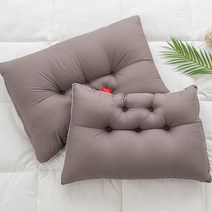 두상대로 경추베개 요철화이트 홀릭탄탄 브라운 40x60, 본상품선택