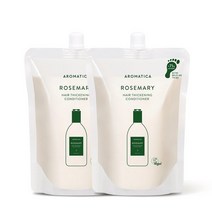 다다익선 최대 5%할인 아로마티카 1+1 로즈마리 헤어 씨크닝 컨디셔너 리필 500ml