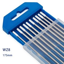 황동 동 동판 용접봉 주물 co2 텅스텐 전극 전문 용접 전극 막대, wz8 화이트, 4mm, 175mm