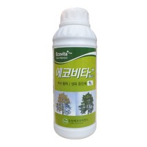 나무 영양제 소나무 에코비타 1L 과일 복합비료 뿌리 발근제 활엽수 침엽수 수목 활력제, 1L 1병