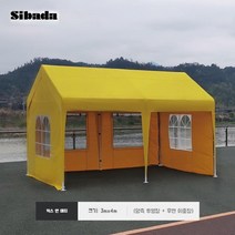 차량용 대형 간이천막 코스트코 차고 주차천막 주차장 쉘터 차고지 캐노피 임시차고 야외텐트, 천포함3X4m(이중창2개)