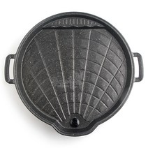 마블 쉘위 베스트 불판 고기불판 업소용구이판 2종, 1개, 대 : 345 X 55 (mm)