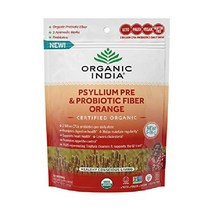 차전자피 실리엄 허스크 오가닉 인도 프로바이오틱 화이버 케토 글루텐 프리 283g, 오렌지