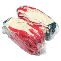 STIX 반코팅 면장갑, 혼합 색상, 20개
