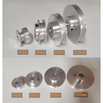 40mm 100mm V-벨트 풀리 단일 그루브 A 형, 02 10mm_02 60mm