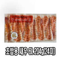 다인 초밥용 새우 6L 204g (24미) 초새우 초밥재료 새우초밥, [1087-0]6L 초새우초밥용새우, 1개