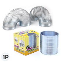 메탈스프링1P 신광 과학교구 놀이 대형 매직슬링키 무지개링 용수철 손장난감 스트레스해소 클래식, 스프링(소)