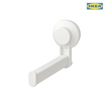 이케아 TISKEN 티스켄 흡착식휴지걸이 화장실 욕실용품 휴지, 화이트_203.812.92