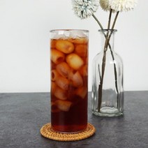 스트레이트 컵 550ml 투명 직선컵 트라이탄 에코젠