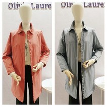 올리비아로렌 (2차재입고인기최고)깔끔한 베이직 카라 간절기 누빔 남방형자켓nc청주점 vvckaww9381