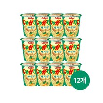 brand 카루비 자가리코 사라다 일본 감자 과자 스낵, 58g, 12개