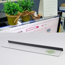 부착식 모니터 선반 메모꽂이 모니터메모보드, 부착식 모니터 선반 메모꽂이 모니터메모보