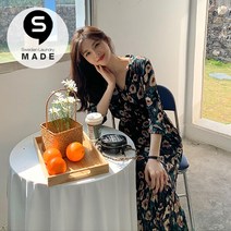 스웨덴세탁소 빅사이즈 롱원피스 에이프릴 SW1607