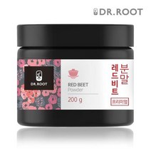 닥터루트 제주산 순수 레드비트 분말 가루 200g 1통, 상세페이지 참조