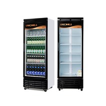 음료수 냉장고 업소용 냉장 쇼케이스 UN-D465RF 유니하이테크 캐리어 음료쇼케이스, UN-465RFB