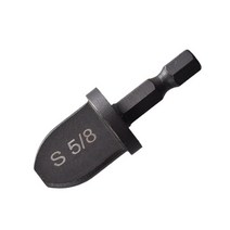 제이즈 공구 에어컨용 임페리얼관 파이프 확장기 지원 1 개 컨디셔닝 스웨이징 도구 드릴 비트 7/8 3/4 5/8 1/2 3/8 1/4 인치, [04] 5 8, 04 5 8