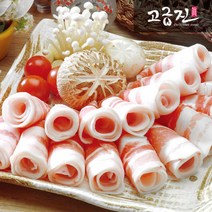 [고급진]국내산 돌돌말이 돼지 삼겹살(냉동) 600g