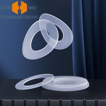 나일론 원형 하드 스크류 와셔 소프트 플라스틱 와셔 두꺼운 절연 플랫 와셔 M3 M4 M5 M6 M8 M10 M12 M14 M16 M18 M20, M12x20x1(20pcs), 1개