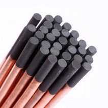 용접봉 새로운 탄소 아크 가우 징 막대 구리 라운드 DC 가스 건 흑연 전극 납땜 용품 20 개, 02 6X355mm