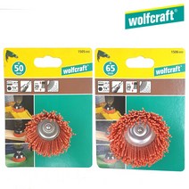 울프크래프트 나일론브러쉬 임팩드릴 청소브러쉬 컵브러쉬 사포 샌딩 1505 1506, 울프크래프트 컵 브러쉬 1505