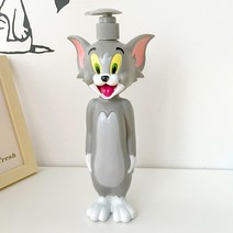 톰과제리 펌핑 바디워시 샴푸병 로션 바디로션 공병 디스펜서 330ml B급상품, 1.tom 끝단 마이크로 흠집