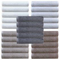 송월타월 호텔수건 크러쉬 150g 30수 면사 10p + 독일행주 1p 세트, 진갈색, 랜덤 발송, 1세트