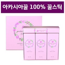국산 아카시아 꿀 스틱 지리산 천연 벌꿀 토종꿀 로얄제리 프로폴리스 효과 짜먹는꿀 허니스틱, 1조, 36포 2set